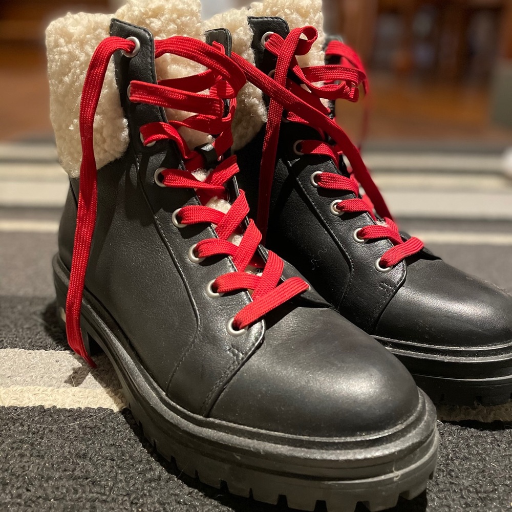 Leather Kenneth Cole boots
